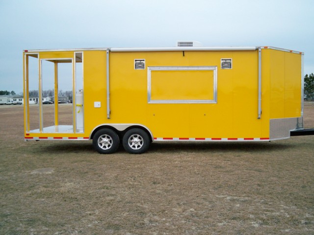 Freedom BBQ Porch Trailers